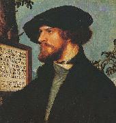Portrait of Bonifacius Amerbach Hans holbein the younger